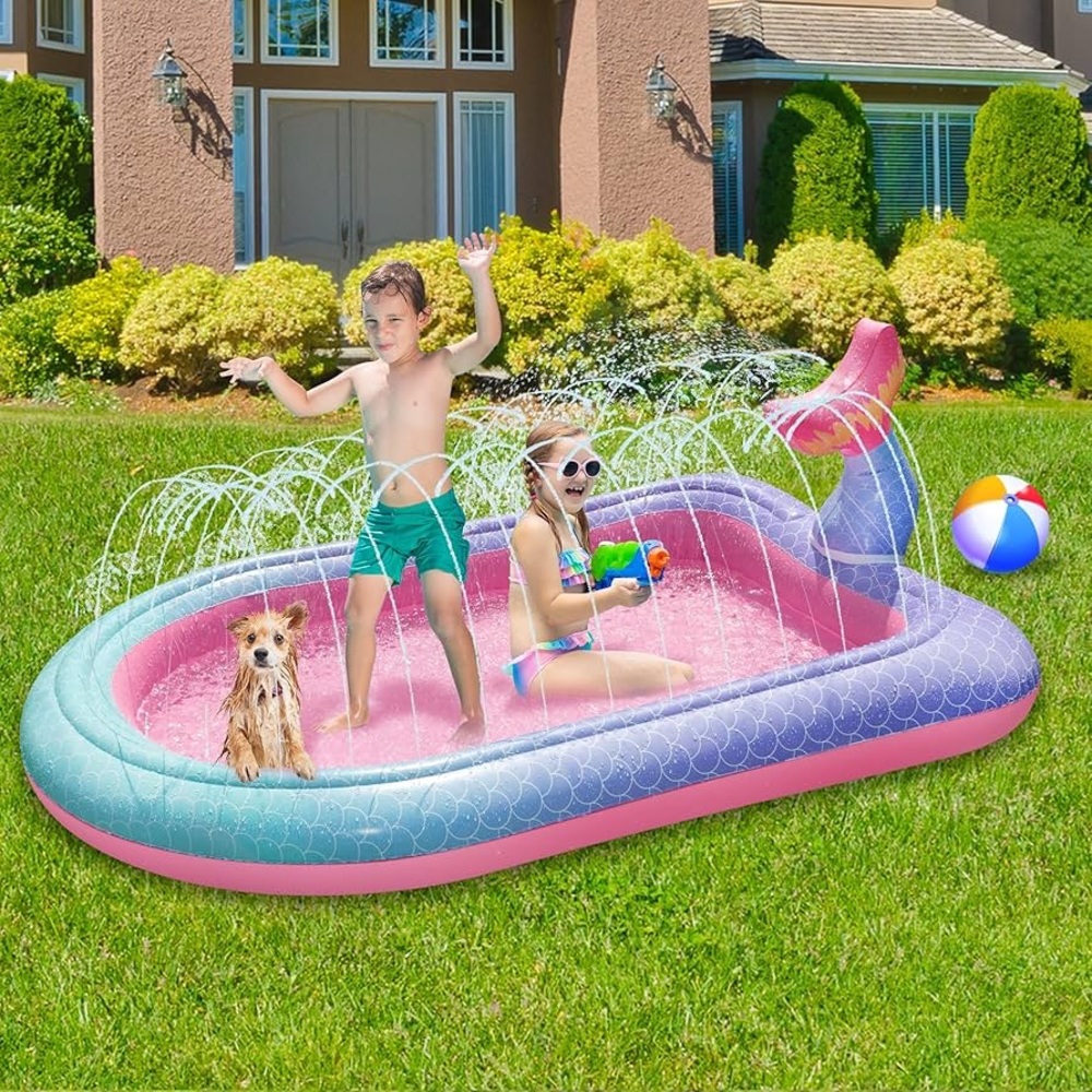 Splash Pad for Kids / Summer Outdoor Fun